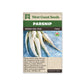 Parsnips “Tender and True Certified Organic” West Coast Seeds