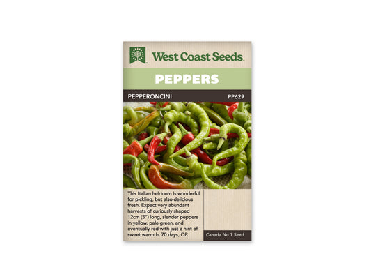 Sweet Peppers “Pepperoncini” West Coast Seeds