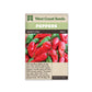 Hot Peppers "Ghost Chili" West Coast Seeds