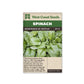 Spinach "Monstrueux de Viroflay" West Coast Seeds