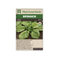 Spinach “Space F1 Organic” West Coast Seeds