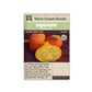 Winter Squash “Uchiki Red Kuri Organic” West Coast Seeds