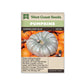 Winter Squash “Queensland Blue” West Coast Seeds