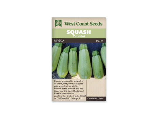 Summer Squash "Magda F1" West Coast Seeds