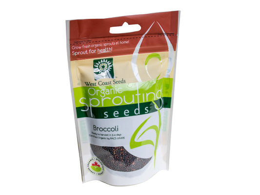 Broccoli Sprouting Organic West Coast Seeds