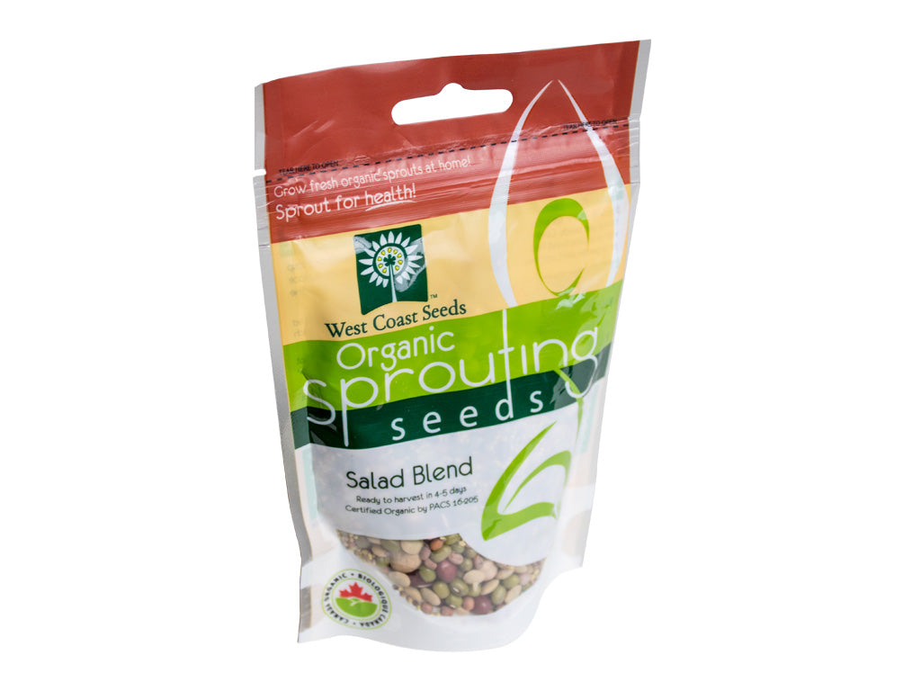 Salad Blend Sprouting West Coast Seeds