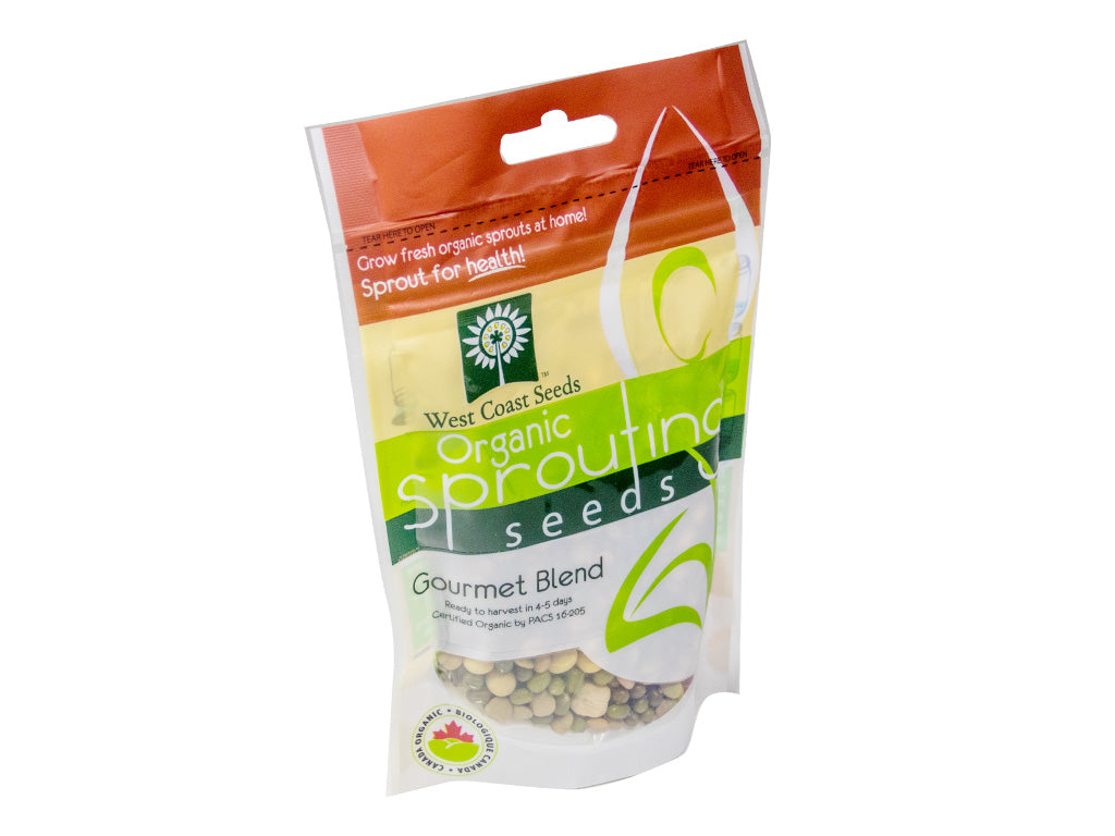 Sprouting Mix “Gourmet Mix Organic” West Coast Seeds