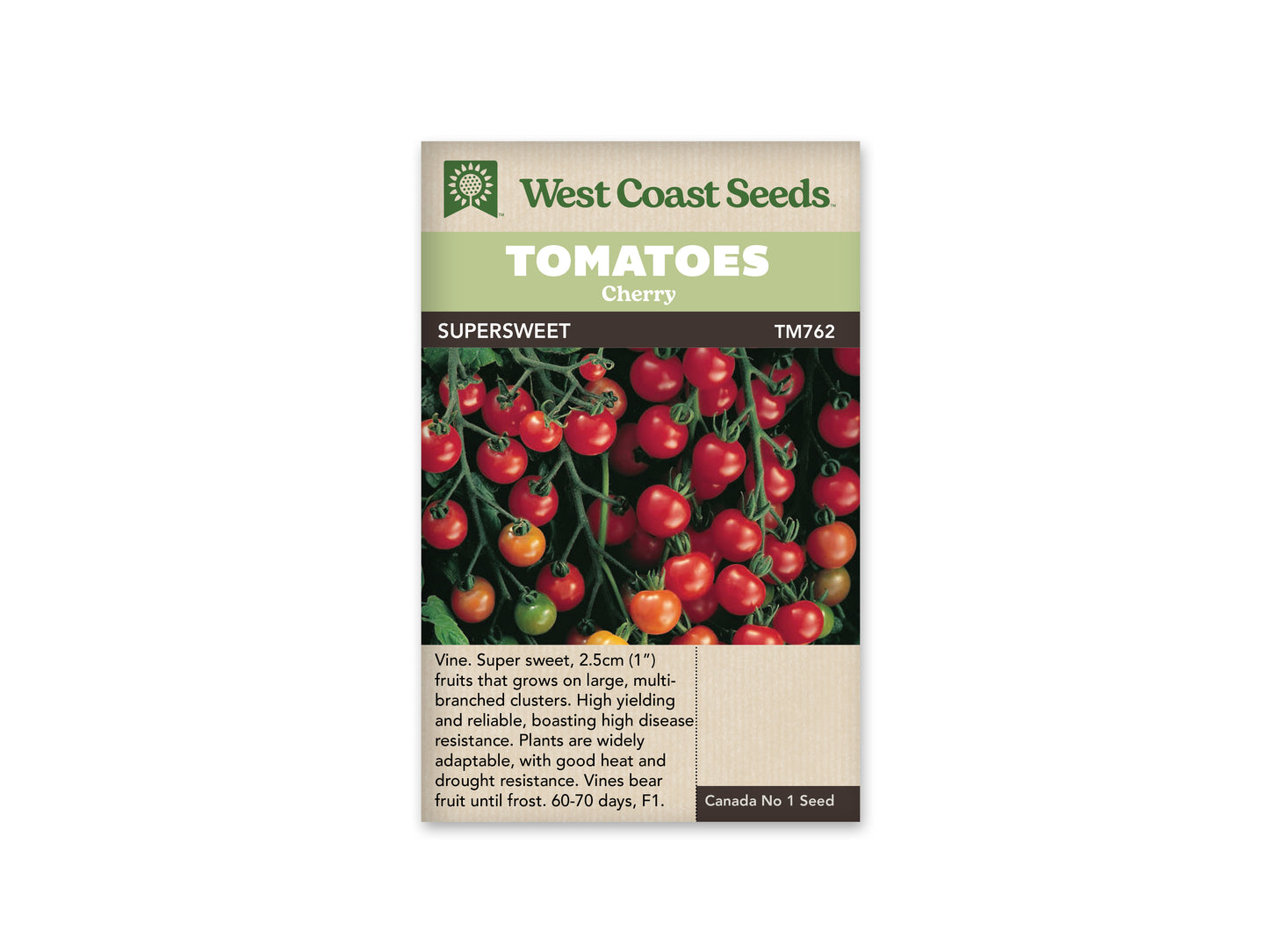 Tomatoes “Supersweet 100 F1” West Coast Seeds