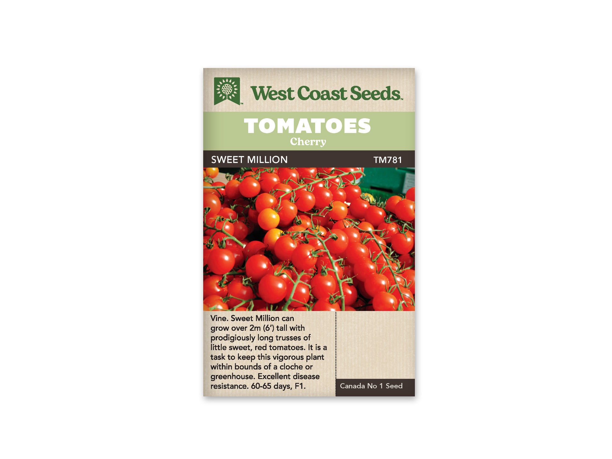 Tomatoes "Sweet Million F1" West Coast Seeds