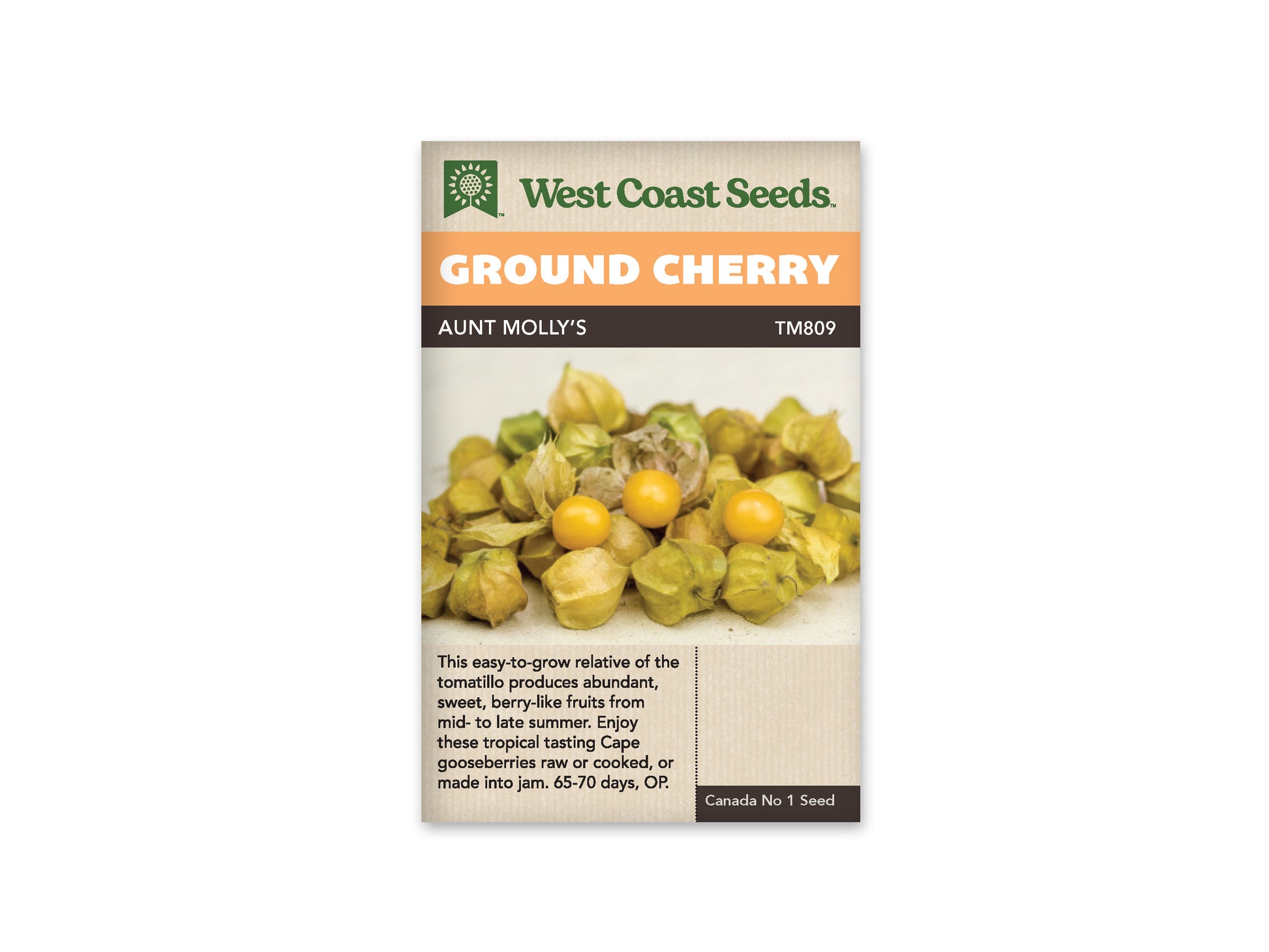 Tomatillo "Aunt Molly's" West Coast Seeds