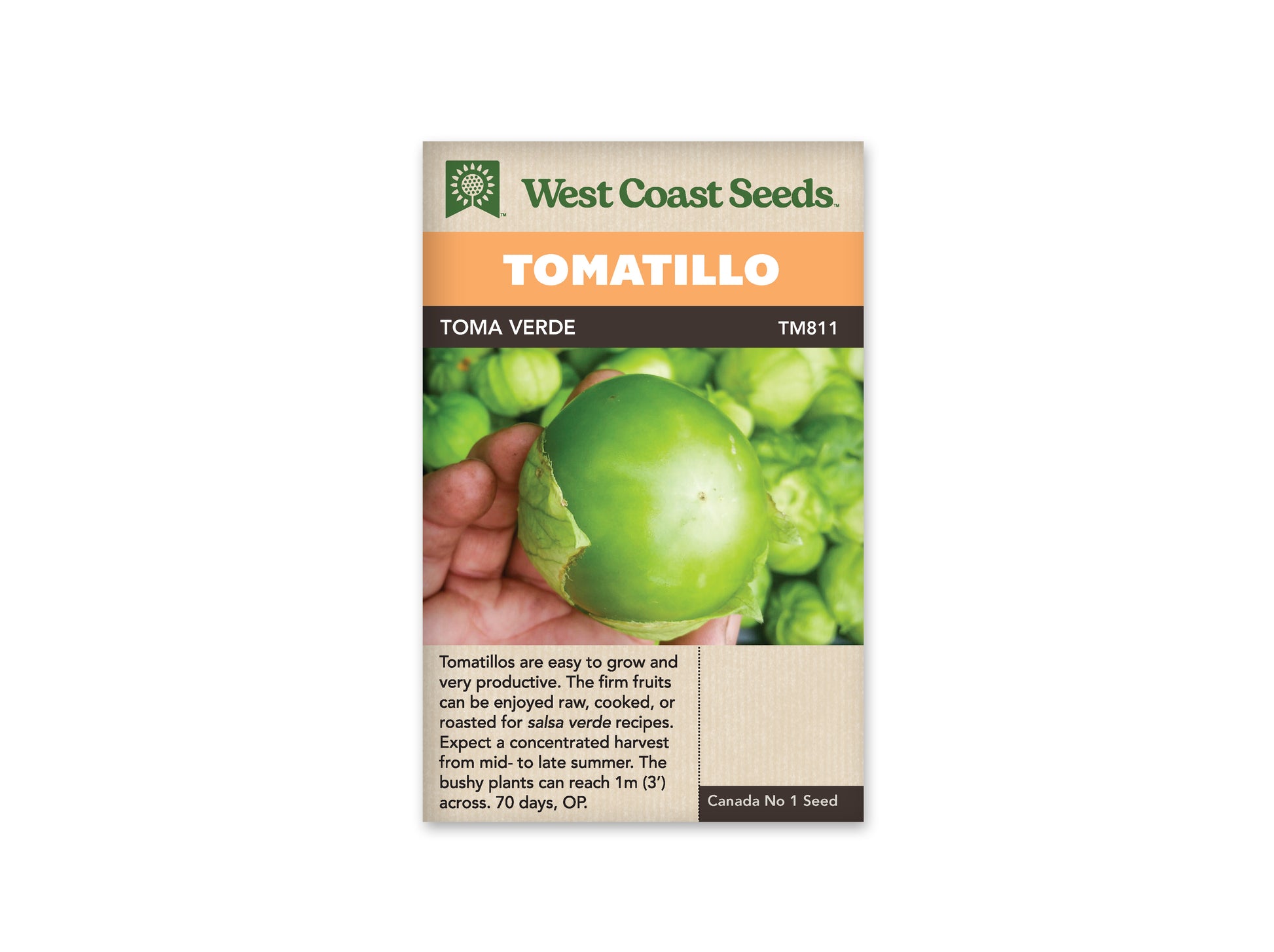 Tomatillo "Toma Verde" West Coast Seeds