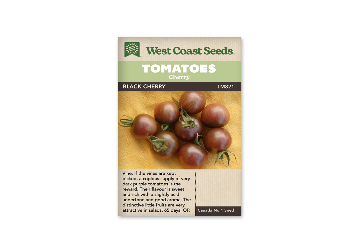 Tomatoes “Black Cherry” West Coast Seeds
