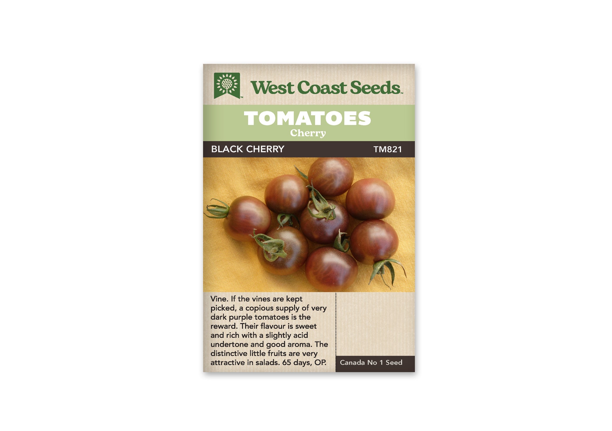 Tomatoes "Black Cherry" West Coast Seeds