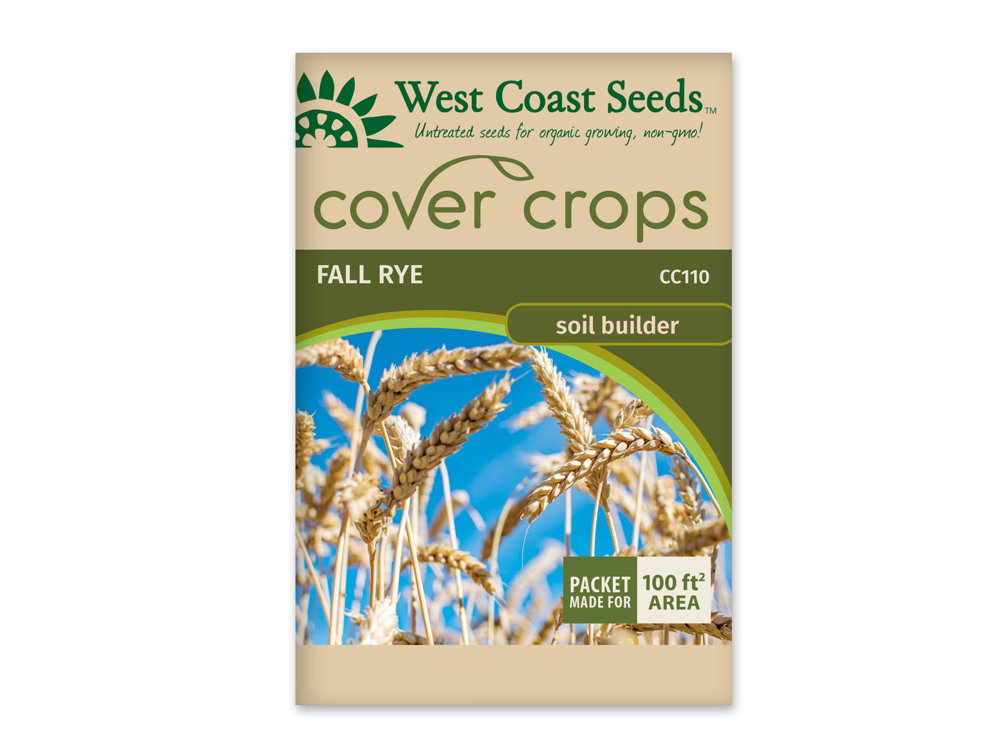 Fall Rye Cover Crop West Coast Seeds