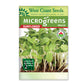 Microgreens “Sunflower Seeds Organic” West Coast Seeds