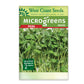 Peas "Microgreen Pea Shoots" West Coast Seeds